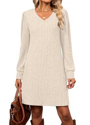 Long-Sleeve Dress III, Apricot
