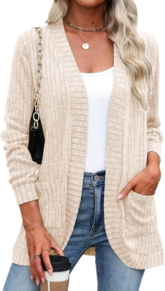 Cardigan II, Cream Beige