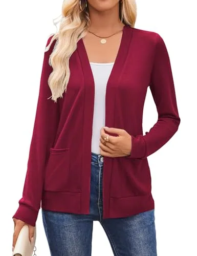 Cardigan IV, Wine Red