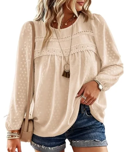 Round Neck Top II, Apricot