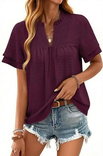 Top, Purplish Red