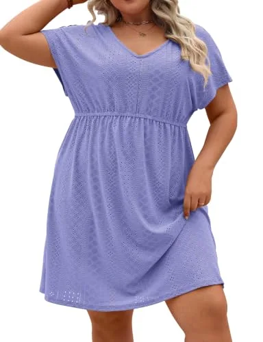 Swim Cover-Up, Light Purple