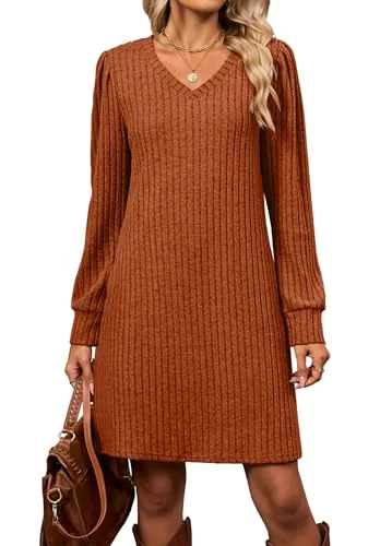 Long-Sleeve Tunic Top II, Caramel