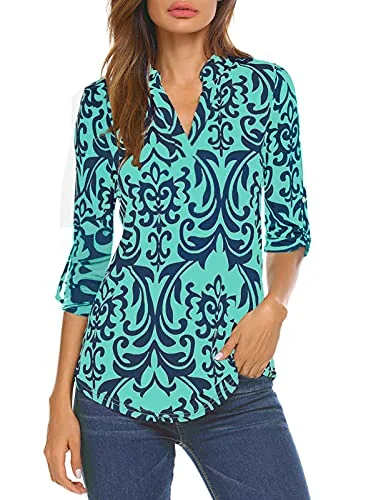 Long-Sleeve Tunic Top III, Green